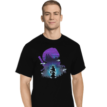 Load image into Gallery viewer, Shirts T-Shirts, Tall / Large / Black Future Skyline
