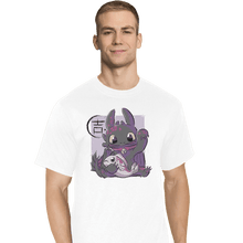 Load image into Gallery viewer, Shirts T-Shirts, Tall / Large / White Maneki Toothless
