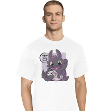 Load image into Gallery viewer, Shirts T-Shirts, Tall / Large / White Maneki Toothless