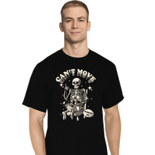 Load image into Gallery viewer, Daily_Deal_Shirts T-Shirts, Tall / Large / Black Can't Move