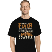 Load image into Gallery viewer, Daily_Deal_Shirts T-Shirts, Tall / Large / Black More Cowbell