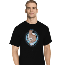 Load image into Gallery viewer, Shirts T-Shirts, Tall / Large / Black Howling Wolf