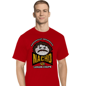 Daily_Deal_Shirts T-Shirts, Tall / Large / Red Nacho