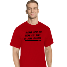Load image into Gallery viewer, Daily_Deal_Shirts T-Shirts, Tall / Large / Red Lucky Red Shirt