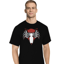 Load image into Gallery viewer, Shirts T-Shirts, Tall / Large / Black V of Symbiote