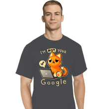 Load image into Gallery viewer, Daily_Deal_Shirts T-Shirts, Tall / Large / Charcoal Not Your Google