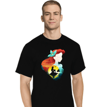 Load image into Gallery viewer, Daily_Deal_Shirts T-Shirts, Tall / Large / Black Ariel Shadow