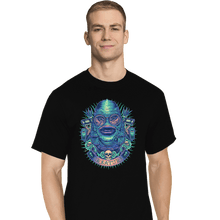 Load image into Gallery viewer, Shirts T-Shirts, Tall / Large / Black Neon Creature