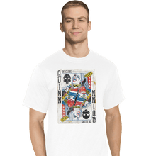 Load image into Gallery viewer, Shirts T-Shirts, Tall / Large / White Quinn of Clubs