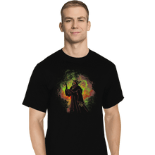 Load image into Gallery viewer, Shirts T-Shirts, Tall / Large / Black Horned King Art