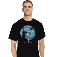 Load image into Gallery viewer, Daily_Deal_Shirts T-Shirts, Tall / Large / Black Starry Wonderland