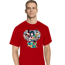 Load image into Gallery viewer, Shirts T-Shirts, Tall / Large / Red Final Heaven Maid Cafe