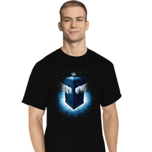 Load image into Gallery viewer, Daily_Deal_Shirts T-Shirts, Tall / Large / Black Time And Relative Dimension In Space