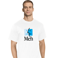 Load image into Gallery viewer, Daily_Deal_Shirts T-Shirts, Tall / Large / White Meh