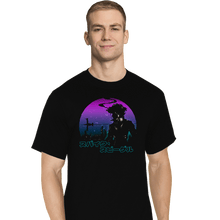 Load image into Gallery viewer, Shirts T-Shirts, Tall / Large / Black A Space Cowboy