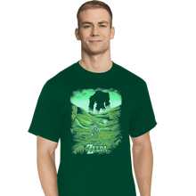 Load image into Gallery viewer, Shirts T-Shirts, Tall / Large / Charcoal Shadow Of Zelda