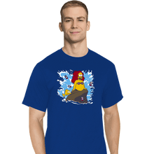 Load image into Gallery viewer, Shirts T-Shirts, Tall / Large / Royal Blue The Little Beerman