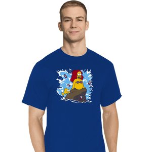Shirts T-Shirts, Tall / Large / Royal Blue The Little Beerman