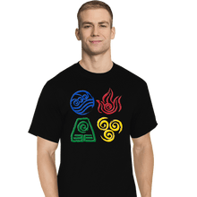 Load image into Gallery viewer, Secret_Shirts T-Shirts, Tall / Large / Black Four Nations