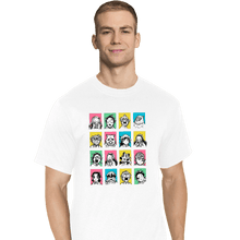 Load image into Gallery viewer, Daily_Deal_Shirts T-Shirts, Tall / Large / White Slayer Faces