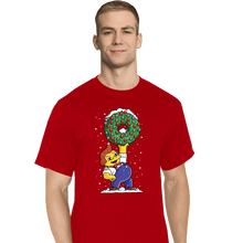 Load image into Gallery viewer, Daily_Deal_Shirts T-Shirts, Tall / Large / Red Festive Feast
