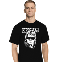 Load image into Gallery viewer, Secret_Shirts T-Shirts, Tall / Large / Black Live To Disobey