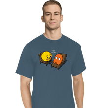 Load image into Gallery viewer, Shirts T-Shirts, Tall / Large / Indigo Blue Psych-Man