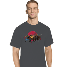 Load image into Gallery viewer, Daily_Deal_Shirts T-Shirts, Tall / Large / Charcoal Straw Hats, Magic, And Kung Fu