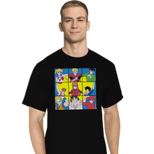 Load image into Gallery viewer, Daily_Deal_Shirts T-Shirts, Tall / Large / Black The Anime Heart Of A 90s Kid