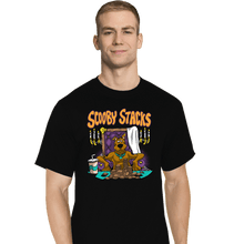 Load image into Gallery viewer, Daily_Deal_Shirts T-Shirts, Tall / Large / Black Scooby Stacks