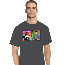 Load image into Gallery viewer, Secret_Shirts T-Shirts, Tall / Large / Charcoal Yelling At Joker