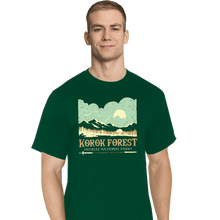 Load image into Gallery viewer, Daily_Deal_Shirts T-Shirts, Tall / Large / Charcoal Legendary Forest
