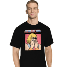 Load image into Gallery viewer, Daily_Deal_Shirts T-Shirts, Tall / Large / Black HEHEHE Man