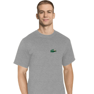 Shirts T-Shirts, Tall / Large / Sports Grey Mischievous Logo