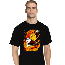 Load image into Gallery viewer, Daily_Deal_Shirts T-Shirts, Tall / Large / Black Hashira Fire