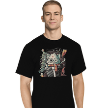 Load image into Gallery viewer, Shirts T-Shirts, Tall / Large / Black Meowgical Gift
