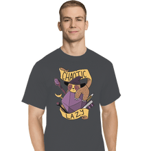 Load image into Gallery viewer, Shirts T-Shirts, Tall / Large / Charcoal Chaotic Lazy