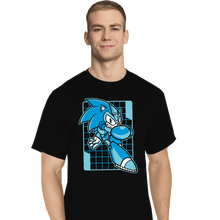 Load image into Gallery viewer, Daily_Deal_Shirts T-Shirts, Tall / Large / Black Mega Sonic
