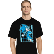 Load image into Gallery viewer, Daily_Deal_Shirts T-Shirts, Tall / Large / Black Mega Sonic
