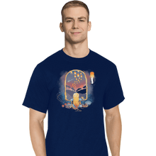 Load image into Gallery viewer, Shirts T-Shirts, Tall / Large / Navy Rapunzel
