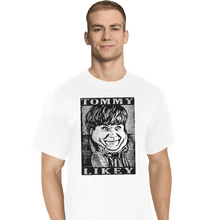Load image into Gallery viewer, Shirts T-Shirts, Tall / Large / White Tommy Likey