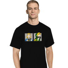 Load image into Gallery viewer, Secret_Shirts T-Shirts, Tall / Large / Black Arrested In Hyrule!