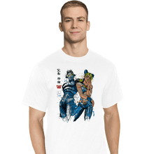 Load image into Gallery viewer, Shirts T-Shirts, Tall / Large / White Stone Ocean
