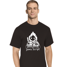 Load image into Gallery viewer, Shirts T-Shirts, Tall / Large / Black Jawa Script