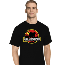 Load image into Gallery viewer, Daily_Deal_Shirts T-Shirts, Tall / Large / Black Purassic Chonk