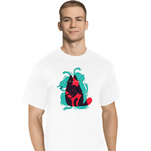 Load image into Gallery viewer, Shirts T-Shirts, Tall / Large / White Cat Shapes