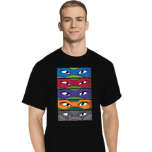 Load image into Gallery viewer, Daily_Deal_Shirts T-Shirts, Tall / Large / Black TMNT Eyes
