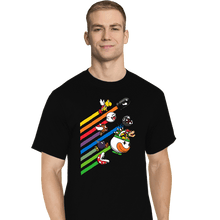 Load image into Gallery viewer, Daily_Deal_Shirts T-Shirts, Tall / Large / Black Pixel Pests