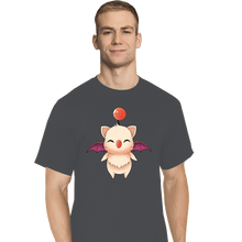 Load image into Gallery viewer, Shirts T-Shirts, Tall / Large / Charcoal Moogle