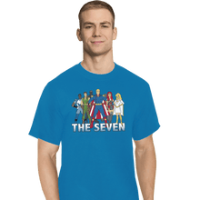 Load image into Gallery viewer, Shirts T-Shirts, Tall / Large / Royal Cartoon Seven
